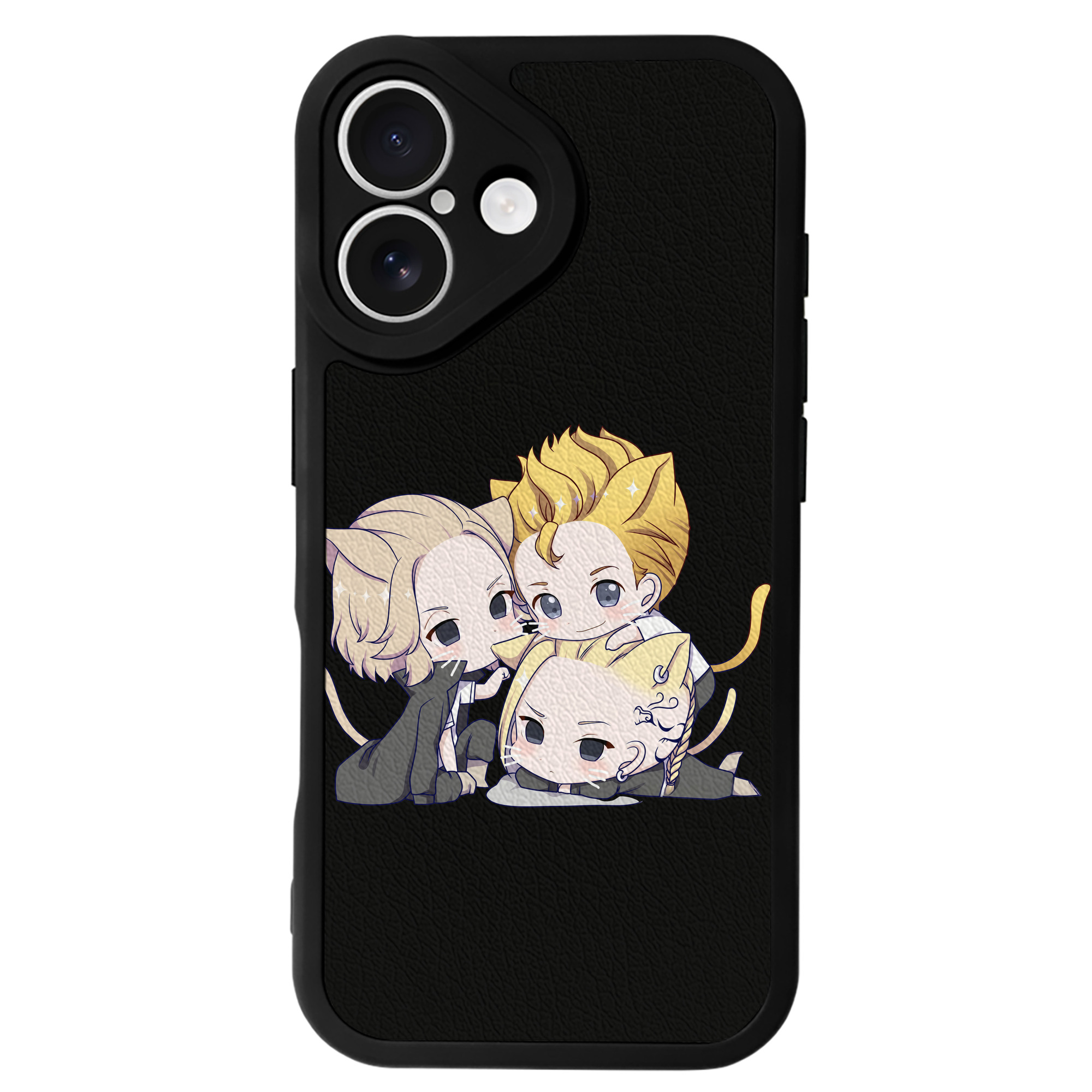 （画像用） 東京リベンジャーズ Tokyo Revengers 【iPhone 16シリーズ対応】シリコンスマホケース（レザー調） 材質：シリコン
